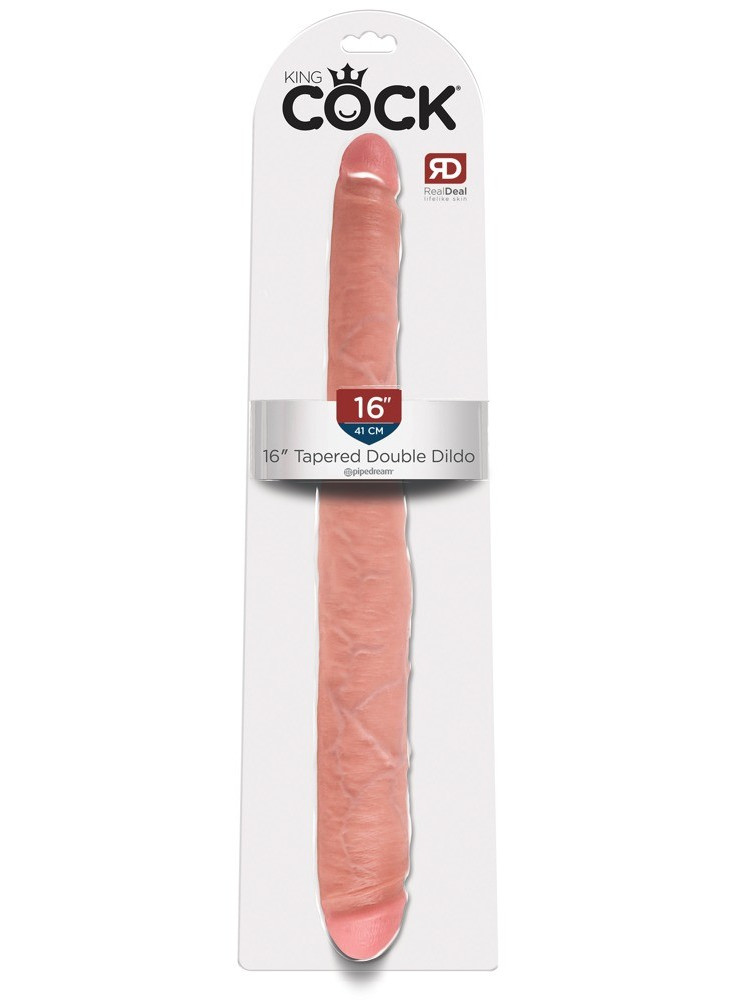 16" Tapered Double Dildo
